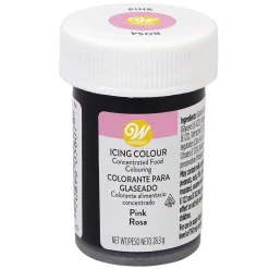 Elintarvikevärit|Ystävänpäivä>Confetti Oy, Moukarikuja 4 C 1, 4300 TUUSULA, www.confetti.fi Wiltonin pinkki pastaväri