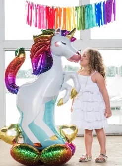 Erikoisfoliopallot|Vappu>Anagram International Inc, 7700 Anagram Drive, MN 55344-7307, USA, http://www.anagramballoons.com/ Yksisarvinen ilmatäytteinen foliopallo 139 cm
