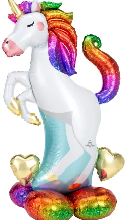 Erikoisfoliopallot|Vappu>Anagram International Inc, 7700 Anagram Drive, MN 55344-7307, USA, http://www.anagramballoons.com/ Yksisarvinen ilmatäytteinen foliopallo 139 cm